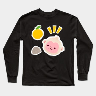 Kyoto Mountain Monkey Long Sleeve T-Shirt